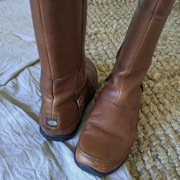 The North Face Camryn Winter Leather & Rubber Waterproof Boots - Women's 7.5 - Picture 3 of 6